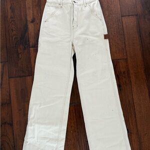 pacsun ultra high rise flare carpenter jeans  size 27
